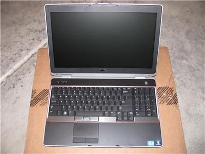 Dell Latitude E6520 LAPTOP i7 2760QM 2.4G 500GB 512MB NVIDIA 4200M 9 