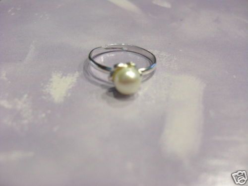 18 KGP PERL RINGS 5 6MM FRESH WATER PEARL  