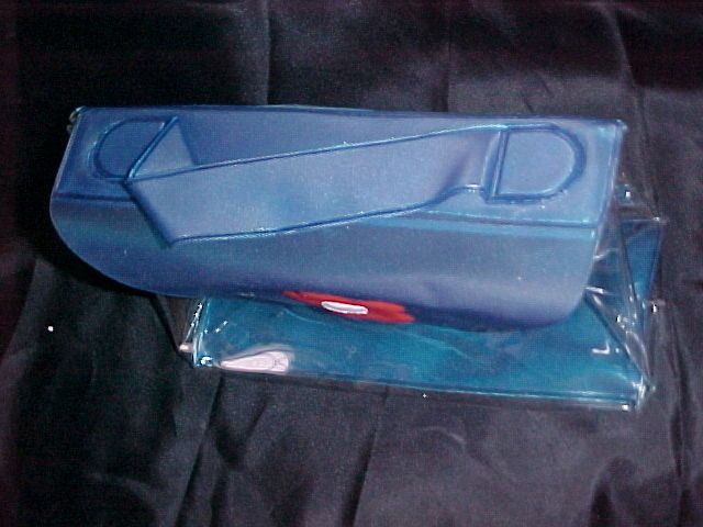 50 LOT CASES BLUE PURSES TRAVEL COSMETICS CRAFTS TOYS  