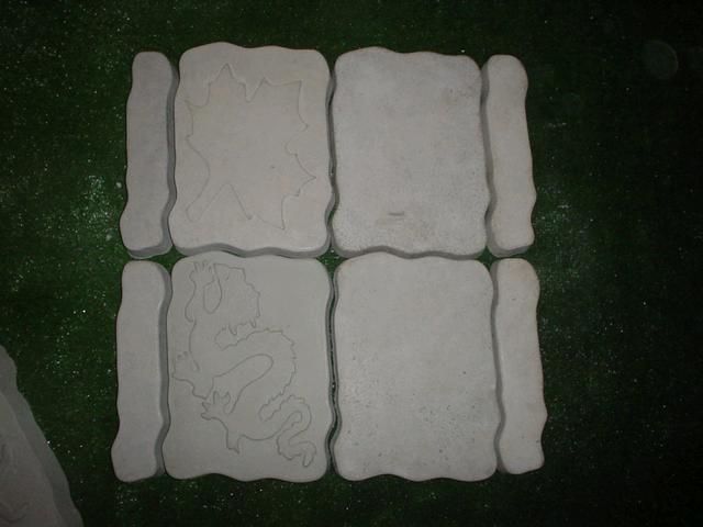 Wavy Patio Paver Molds,Garden Path,Stepping Stones  