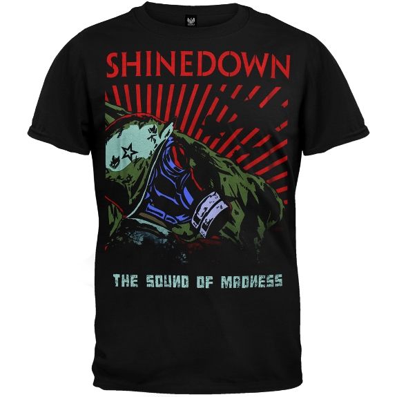 Shinedown   Gasmask T Shirt  