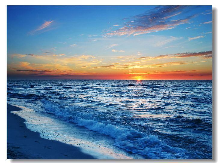 Landscape Nature Sea Ocean Motivational Wall Poster 32  