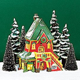 Dept 56   North Pole   Santas Rooming House  