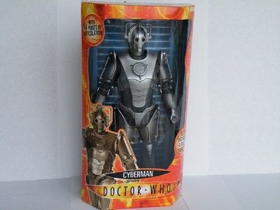 MINT BXD LARGE DR WHO CYBERMAN 12 INCH POSEABLE FIGURE  