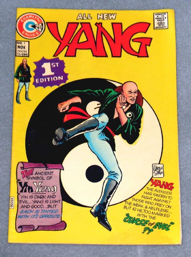   13 and HOUSE OF YANG #1 4 Lot 15 Charlton Comics 1973 FN  