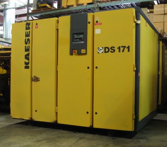 Kaeser DS 171 Air Compressor 460V 125HP 620CFM 110PSI  