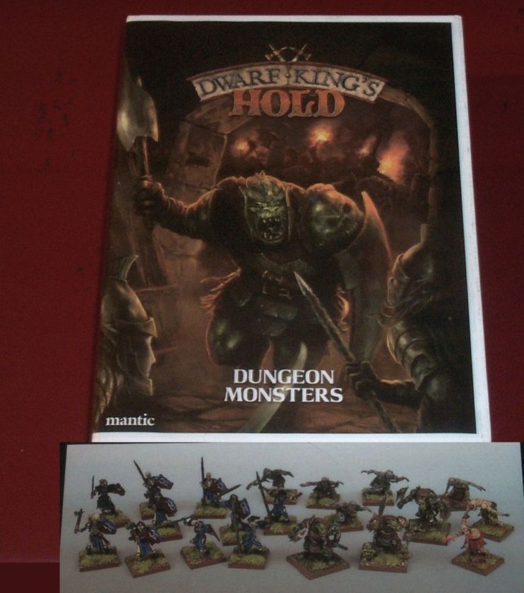 Mantic DHM31 Dwarf Kings Hold Dungeon Monsters Skeletons Ghouls 