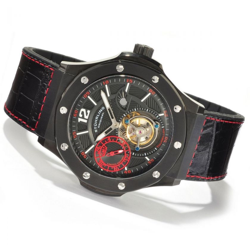 New Stuhrling Mens Apocalypse Revelation Tourbillion  