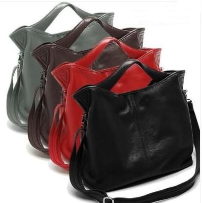  PU Faux Cow Leather Tote Fashion PARTY shoulder Bag Handbag E24  