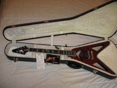 GIBSON USA HOLY V ELECTRIC GUITAR AND CASE, X LNT COND  