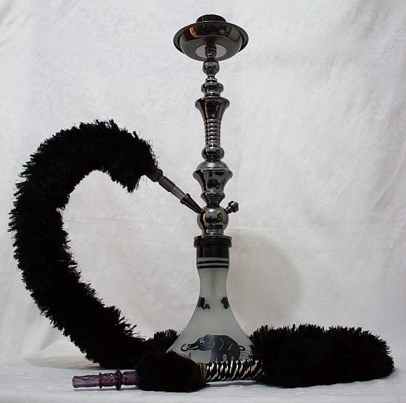 27 ELEPHANT SAFARI Hookah Nargila with 71 Luxury Hose and an Exotic 