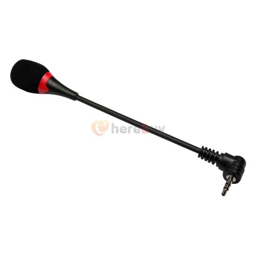 Mini 3.5mm Flexible Mic Microphone for PC Laptop Skype  