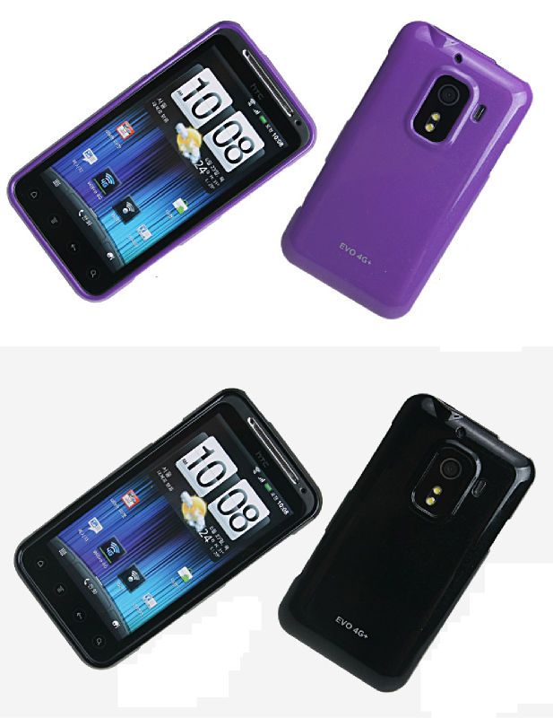 NEW MERCURY JELLY SILICONE TPU CASE COVER FOR SPRINT HTC EVO 4G  