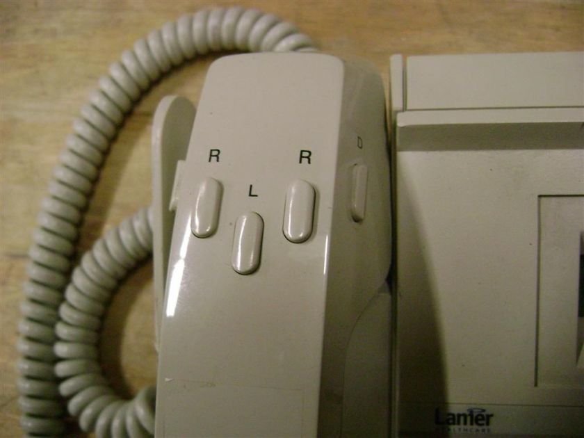 Lanier VoiceWrite EX LX 230 Transcriber w/ Handset  