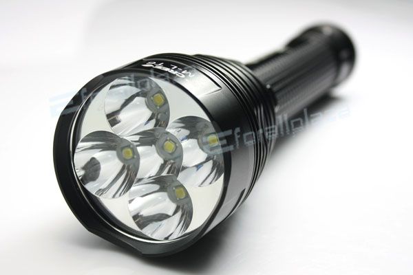 TrustFire 4500lm Lumen 5x CREE XM L XML T6 LED Flashlight 26650 18650 