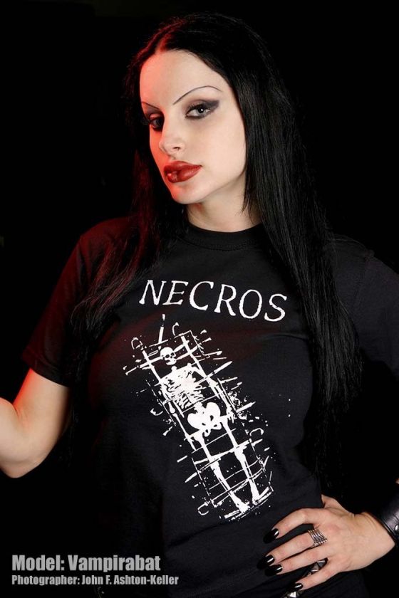 NECROS T shirt IQ32 SKELETON US HC PUNK OHIO EARLY 80S  