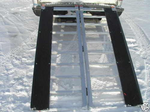 SNOWMOBILE , ATV ALUMINUM TRUCK RAMP  