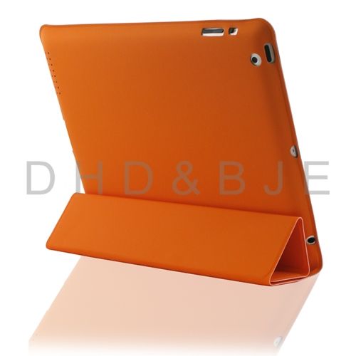 New iPad 3 Fullbody Smart Cover Slim Magnetic PU Leather Case Stand 