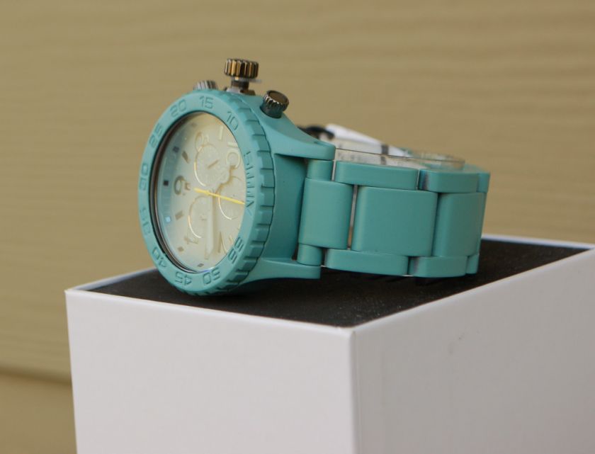 NIB NIXON THE 42 20 CHRONO SEAFOAM WATCH 51 30 player banks BRAND NEW 