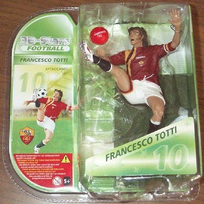 3D Stars AS Roma Figure FRANCESCO TOTTI Soccer  