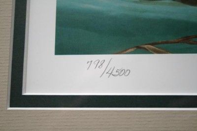 DUCKS UNLIMITED 1996 Ralph McDonald 13th Annual Stamp Print  