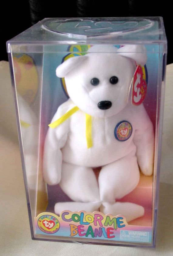 Color me beanie baby