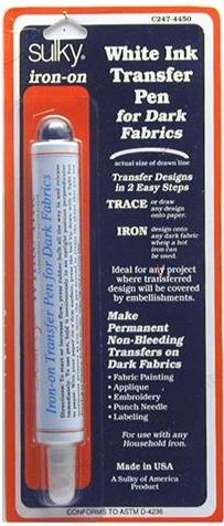 Here is a Transfer Pen that easily transfers designs permanently onto 