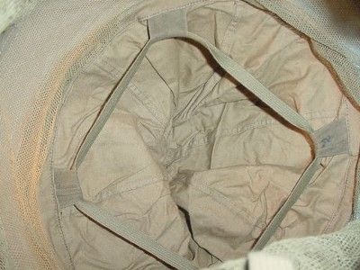 WW2 HELMET COVER MOSQUITO HEADNET KHAKI / UNISSUED  