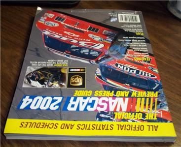 The Official Nascar Preview and Press Guide 2004 Racing UMI 