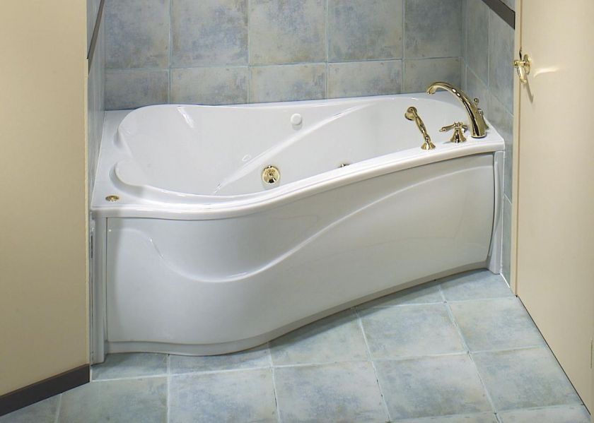 MAAX VICHY ASY 60 x 43 ACRYLIC ALCOVE BATHTUB OPTIONAL WHIRLPOOL 