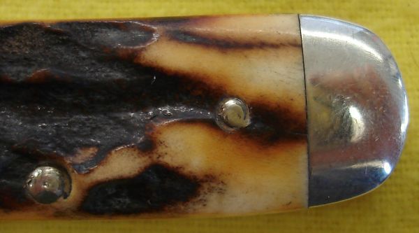 Case XX 5111 1/2 LSSP 1971 9 Dot Stag Cheetah Folding Knife  