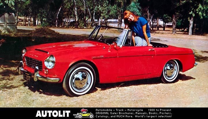 1966 Datsun 1600 Roadster SPL311 Factory Photo  