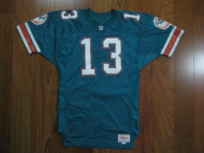 92 Authentic Dolphins Dan Marino WILSON jersey 44 PRO  