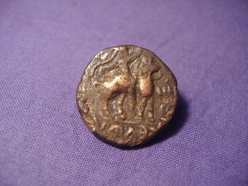 Copper Coin Bactrian C.200 BC  