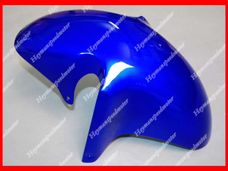 For 96 00 Suzuki SRAD GSXR 600 ABS Aftermarket Fairing Yellow Blue 