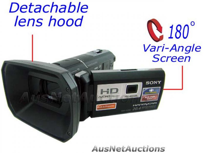 SONY HDR PJ580 PJ 580 580V PJ580VE GPS VIDEO CAMERA CAMCORDER 