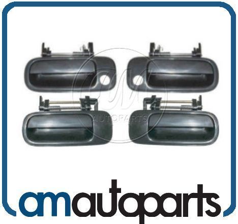92 96 Toyota Camry Outer Outside Exterior Door Handle Front 4 Piece 