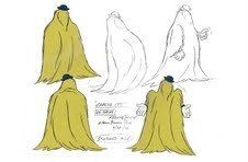 Addams Family COUSIN ITT MODEL SHEET HB Cartoon  