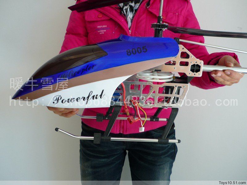 Ultra large type 1.05 m gyroscope remote control airplane  