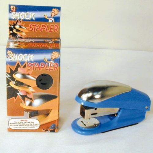 SHOCKING STAPLER joke staplers school supplies gags  