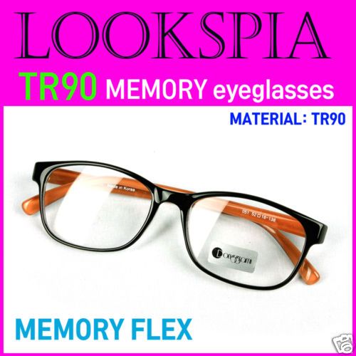 NEW EYEGLASSES FRAME TR 90 MEMORY FLEX EYEWEAR 051 BK  