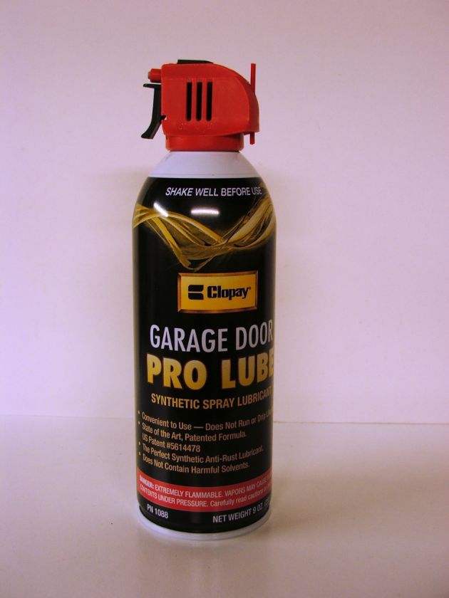 Clopay Garage Door Pro Lube Synthetic Spray Lubricant 9 OZ Can  