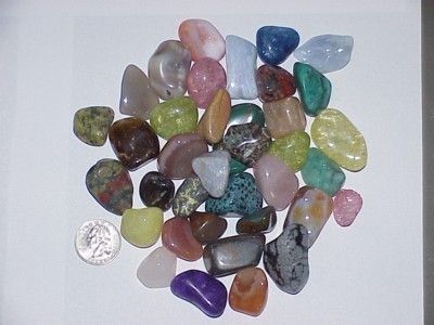 Polished Gemstones Large (Size #5)   1 LB  