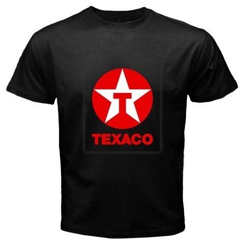 Texaco Logo New Rare Hot Black T Shirt S M L XL XXL 3XL  