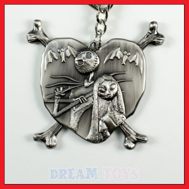 Nightmare Before Christmas Jack and Sally Key Ring #2  