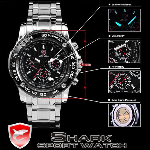   Styles Date Day Analog LED Display Mens Sports Quartz Wrist Army Watch