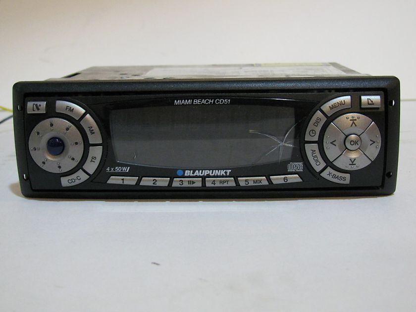 Porsche 911 914 912 944 Blaupunkt Miami Beach working am fm cd player 