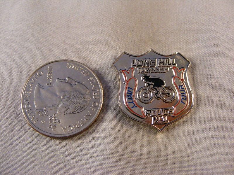 LONG HILL TOWNSHIP POLICE NEW JERSEY UNITY TOUR PIN  