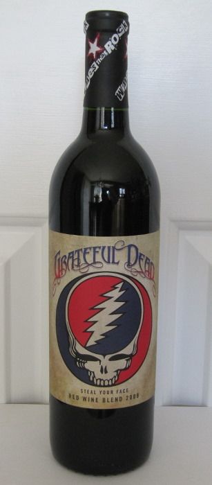 new item wines that rock grateful dead steal your face 1st edition 