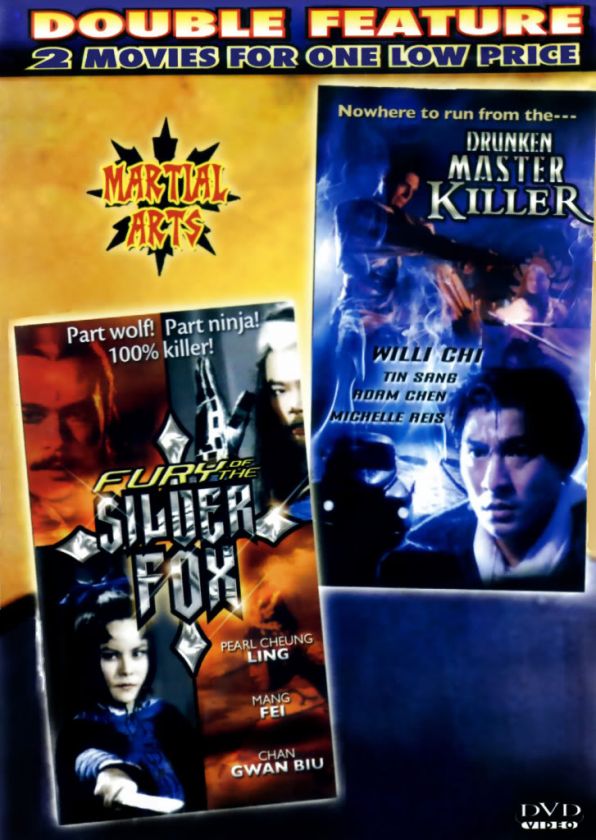 Fury Of The Silver Fox / Drunken Master Killer (DVD, 2007 